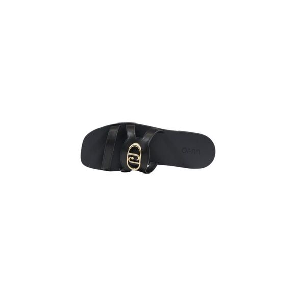Liu Jo Leather Sandals LJ Style Women black Slippers
